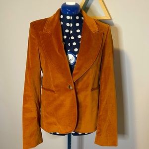 Aritzia cotton velvet jacket by Wilfrid